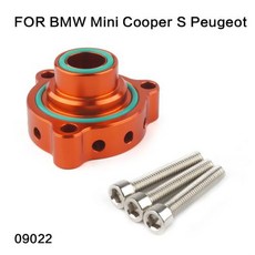 터보 BOV 블로우 오프 밸브 덤프 어댑터 푸조 BMW 미니 쿠퍼 S 엔진용 볼트온 탑 마운트 미미
