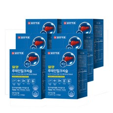 [일양약품] 일양 루테인밀크씨슬 900mg 30캡슐 6박스 6개월분 눈건강 간건강, 30정,