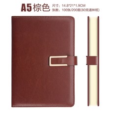 노트 수첩 노트북에 두꺼운 문예책자 a5 비즈니스 초후 필기장 문구 노트 약자-16714, 단일옵션, 옵션91