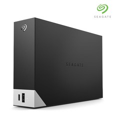씨게이트 One Touch HUB 외장하드 STLC8000400 +데이터복구+USB케이블, 20TB, BLACK (블랙)