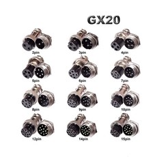소켓 9 플러그 4 12 6 커넥터 3 8 7 핀 5 케이블 10 암수 원형 2 GX16 GX12 GX20 항공, GX20 10pin 1 set