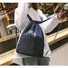 보드가방 주머니 스트링 백팩 남녀 초등학생 책가방 가엽고편리한 운동 심플 복습 학원가방, T19-천캐리어 빅사이즈 진청 높이 45상폭 37넓이 31