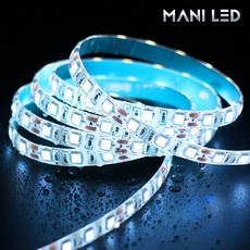 마니LED 주문제작 플렉시블 3528 5050 LED바 12V 24V 10cm, 5050 방수 흰띠 12V 10cm 스카이 블루, 1개