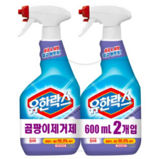 유한락스 곰팡이 제거제, 600ml, 2개
