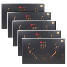 [이경제] [시즌6] 더힘찬 녹용 5박스 (66ml*30포*5박스 약 5개월분), 상세 설명 참조, 상세 설명 참조