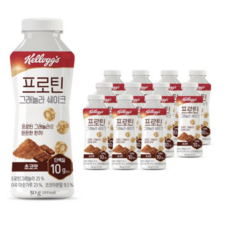 켈로그 프로틴그래놀라 쉐이크 초코맛, 50g, 48
