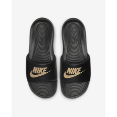 나이키 공용 슬리퍼 빅토리 원 캐주얼 슬라이드 골드 블랙 Mens Slide Nike Victori One