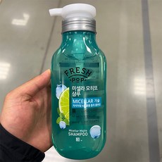 미쟝센 프레시팝 미셀라 모히또 샴푸 500ml, 1개, 단품