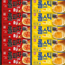 한성기업 롤피자 롤피자스틱 10봉 불닭5봉+치즈5봉, 1세트
