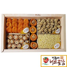 [전동태 허브곶감] [34호] VIP 견과혼합세트 특고급선물세트 한정판매 < 곶감 & 호두 & 호두말이 & 잣 >