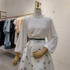 레니본블라우스