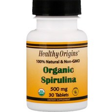 헬시오리진스 스피루리나 500mg 타블렛, 30정, 1개