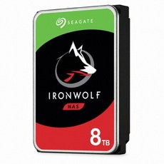 SEAGATE IRONWOLF NAS용 HDD 8TB ST8000VN002 - st8000vn002