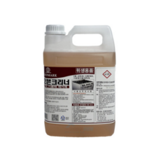 (ENC) 오븐크리너3.75L 강력기름때제거제 주방오븐 및 그릴세척제 청소약품 주방후황 주방기름때제거제 찌든기름때청소세제, 3.75L, 1개