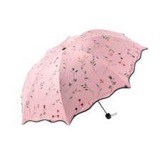 Aria 자외선차단 양산 암막 우산 예쁜양산 우양산 가벼운 접이식 꽃무늬