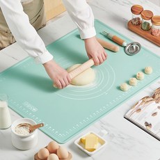 PAE 식품용 실리콘 패드 두꺼운 실리콘 베이킹 매트 작업판 반죽 패드 대 제빵 가정용50*70cm