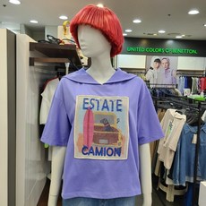 베네통 세일러카라티셔츠(BATS71331)