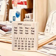 [스탬프] Vintage Calendar 빈티지 달력