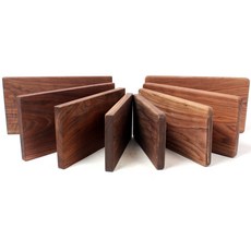 CP 원목 월넛 (호두나무) 나무 양면 도마, 07_CP월넛도마 라운드 중