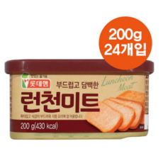 롯데 햄 런천미트 200g 24개입
