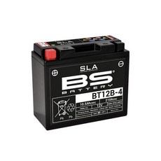 BS 배터리 BT12B-4 12V 10.5Ah (YT12B-4 대응) 946 R1 03년부터, 1개
