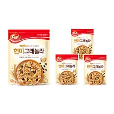 켈로그 현미 그래놀라 500g 3봉지, 상세페이지 참조, 상세페이지 참조