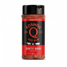 코스모스 큐 더티 버드 비비큐 드라이 럽 311.8g Kosmos Q Dirty Bird BBQ Dry Rub, 1개