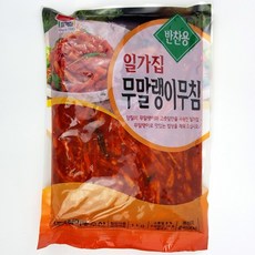 일가집 무말랭이무침 1kg 무말랭이 고춧, 2개