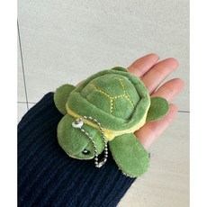 주문컴 행운 장수 왕눈이 거북이 인형 키링 열쇠고리 가방고리, 왕눈이거북이