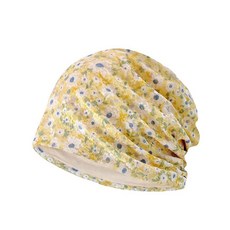 두건 얇은 항암두건 실내 수면 여성 병원 비니 플라워 식당 항암모자