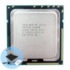 PC 컴퓨터 인텔 제온 프로세서 L5630 12M 캐시 2.13 GHz 5.86 GT/s QPI LGA1366 데스크탑 CPU 100%