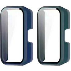 1+1 엔터콘 갤럭시핏3 강화유리 케이스, 8. 블루 + 그린 8. 블루 + 그린