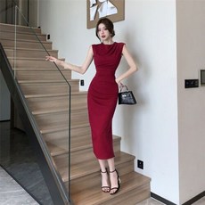 여성패션 하이웨이스트 구슬다이얼 스팽글 럭셔리 하이웨스트 스커트 고급 하이 웨스트 치마 미디 움 밴딩