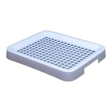 토끼 쓰레기 상자 튀지 않는 침대 팬 애완 동물 흰 족제비 햄스터, 3. Gray, 1개