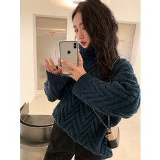 소예꽈배기니트