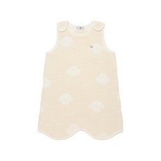 (백화점 상품) [블루독베이비8] FW24 구름도기거즈슬리핑가운 HJ (44C7000901) (BLUEDOG BABY 유아 출산 백일 선물 도트 775041