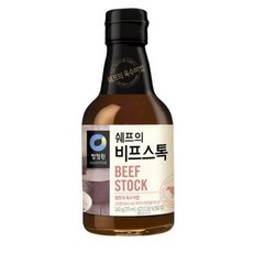 청정원 쉐프의 비프스톡, 340g, 9개