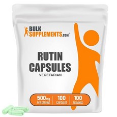 벌크 서플리먼츠 루틴 캡슐 500mg 100개 100인분 3병 set, 3개
