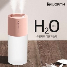 일상공감KC인증 디월스 미니 가습기 USB 탁상형 사무실 휴대용 모음 선택, 비콘 DTHM0 블루