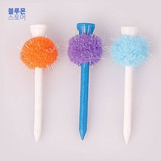 블루몬 골프티 사탕 6개 나무티 우드 선물용 우드티 골프롱티 골프나무티 매직티 플라스틱골프티