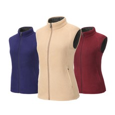 여성 프리티 후리스 양털 조끼 VV4 안감 융털 뽀글이 플리스 빅사이즈