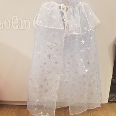 로엠걸즈 논현점 눈꽃 망또입고 하늘을 날고 싶어~ 망토, 블루