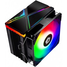 ID-COOLING SE-234-ARGB CPU 쿨러 AM4 CPU 쿨러 5V 주소 지정 가능 RGB 쿨러 4 히트 파이프 CPU 에어 쿨러 120mm PWM 팬 인텔, 단일옵션