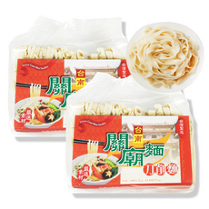 홍홍 중국식품 중국 칼국수면 타이난 도삭면 관묘면, 400g, 2개