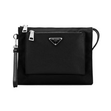프라다 20FW 삼각로고 사피아노 클러치백 2NE036 2DEZ F0002