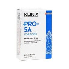 클리닉스 KLINIX Pro-5A 프로파이브A 강아지 액상 유산균 15ml 1021799, 일반배송, 1개 - 프로5a