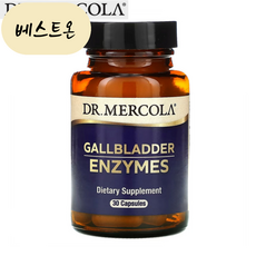 닥터머콜라 GALLBLADDER ENZYMES 담낭효소 30정 캡슐, 1개, 30개