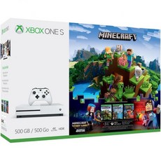 Xbox One S 500GB 콘솔 - 마인크래프트 컴플리트 어드벤처 번들 [단종], Xbox One S 500GB 콘솔 - 마인크래프트 컴, 1개