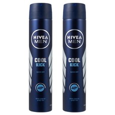 니베아 맨 쿨킥 스프레이 데오드란트, 200ml, 2개