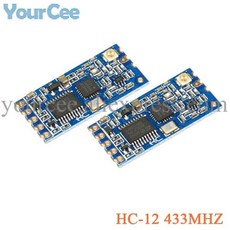 HC-12 SI4463 433Mhz 와이파이 무선 직렬 포트 모듈 HC12 1km 1000m 433MHz 송수신 2 개, 2개, 한개옵션0